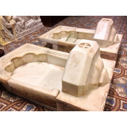Gothic Marble wall water fonts