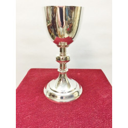 solid silver chalice