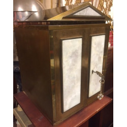 Brass and white Mable tabernacle