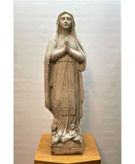 Marble Statue of Our Lady of Lourdes