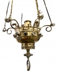 Stone brass Sanctuary lamp