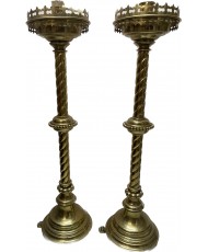 Tall altar candlestick