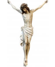 Polychrome crucifix
