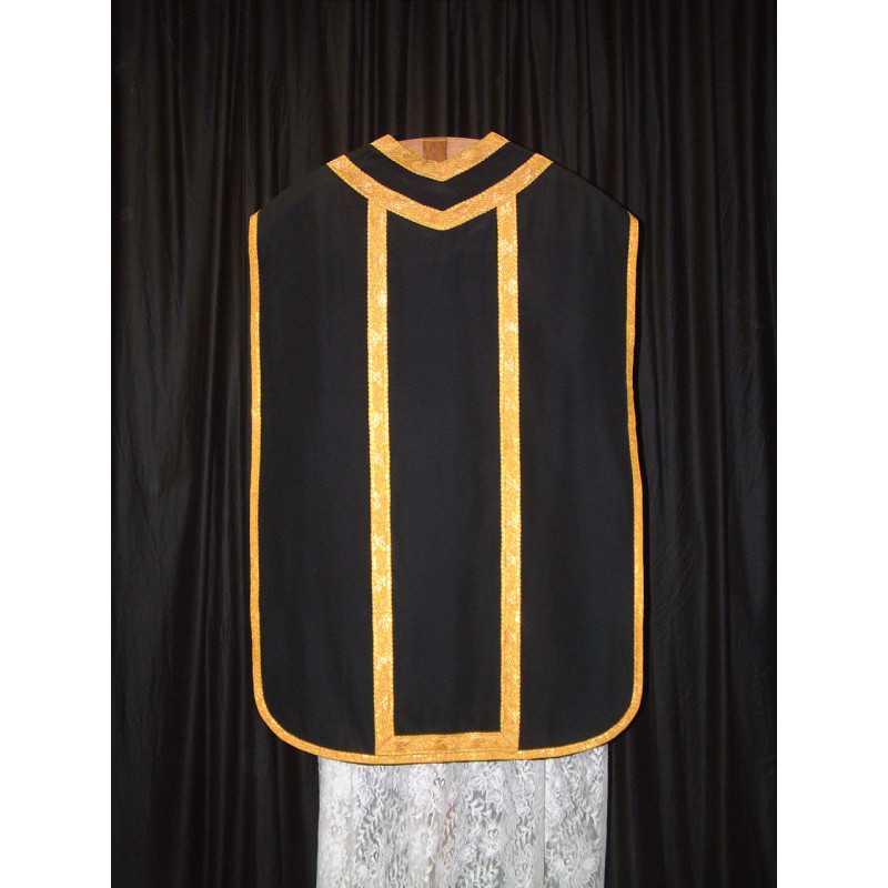 Black roman vestment