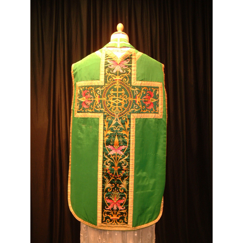 Beautiful green chasuble