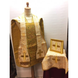 Cloth of gold and white Vestment