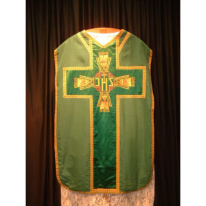 Green chasuble 1960s Design