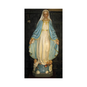 Lady of grace with cherubs