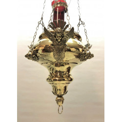 Large Brass Sanctuary Lamp