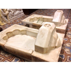 Gothic Marble wall water fonts