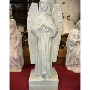 Marble angel with stand
