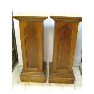 Pair of pedestals Gothic