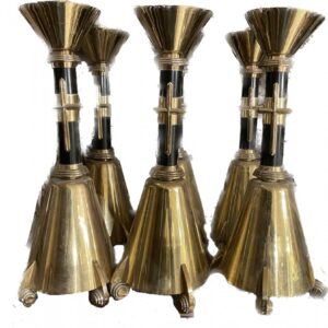 Set of Vatican 2 Altar candlesticks